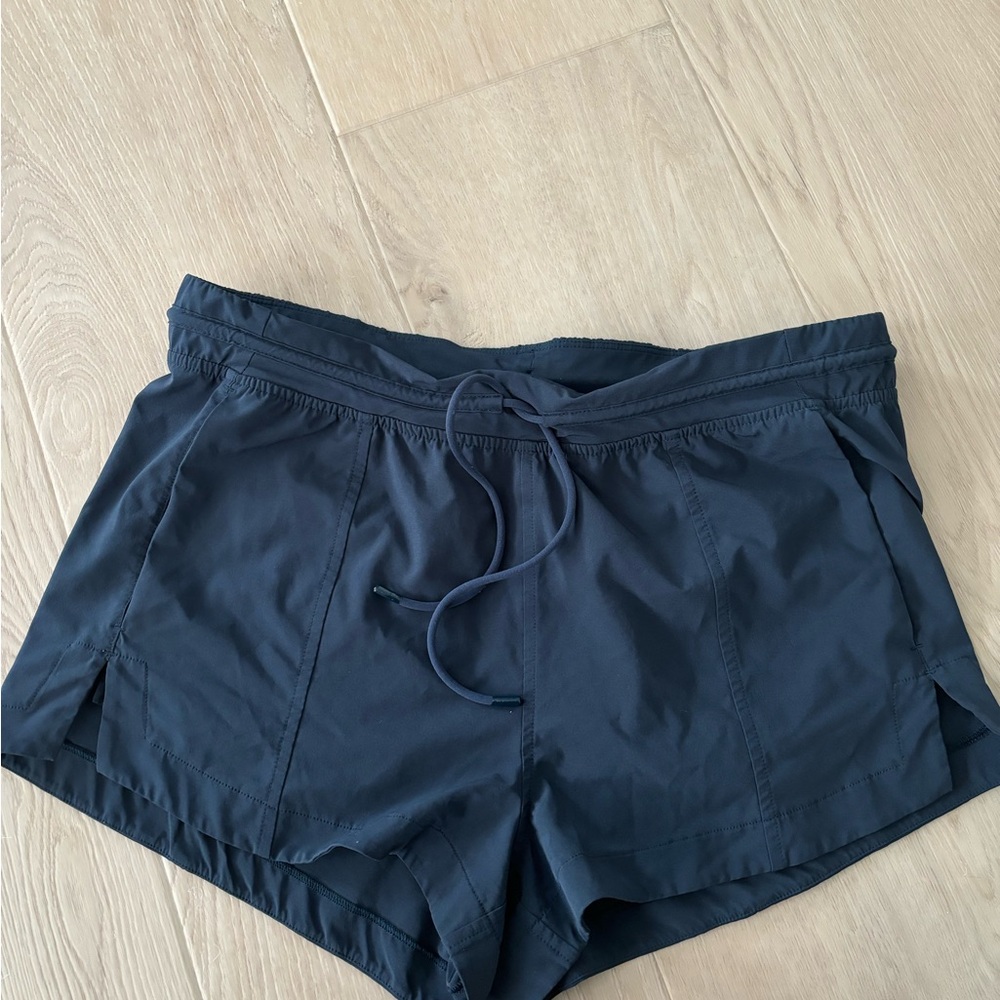 Blue Lululemon shorts size 8